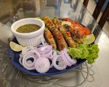 A picture of step 5 of Reshmi kabab.