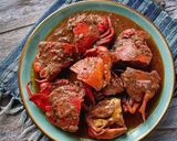 Foto langkah ke 6 dari resep Kepiting Saus Tiram.