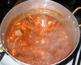 Foto del paso 6 de la receta: Cazuela de arroz con papas, pollo y carne (todo reciclado)