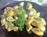 A picture of step 2 of Green Tomato Chutney.