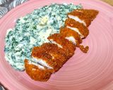Foto del paso 3 de la receta: Pollo con espinacas y bechamel