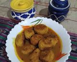 A picture of step 6 of Raw Banana Kofta Curry.