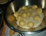 صورة لخطوة 2 من وصفة قلوب الجلجلان بالنستله