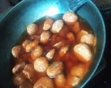 A picture of step 3 of Aata dry fruits pinni.