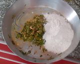 পালং থেপলা (Palak thepla recipe in Bengali) রেসিপির ধাপ 2 ছবি