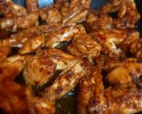 A picture of step 5 of Coke marinated chicken wings.