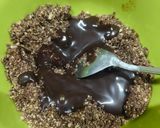 Foto langkah ke 3 dari resep Chocolate wafer truffle mochi.