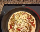 Foto del paso 3 de la receta: Piadinas con bacon, champiñones, verduras y queso