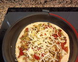 Foto del paso 3 de la receta: Piadinas con bacon, champiñones, verduras y queso