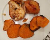 Foto del paso 3 de la receta: Pollo, estragón, mostaza con boniato