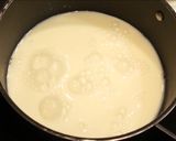 A picture of step 2 of Almond Tofu with Fruit Cocktail.