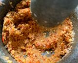 A picture of step 4 of Red Chutney.