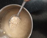 A picture of step 1 of Teiri (sweet rice).