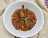 A picture of step 3 of Rich Cream Badami Chicken.