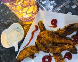 A picture of step 4 of Salmon karhai fish.