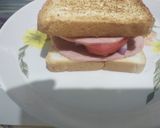 A picture of step 2 of Bread sandwich.