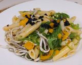 Foto del paso 7 de la receta: Ensalada de Macarrones con Wakame y Notas Marinas
