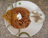 A picture of step 6 of Gobhi Ka paratha.