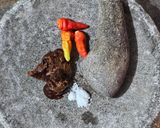 Foto langkah ke 1 dari resep Rujak Jeruk Bali.