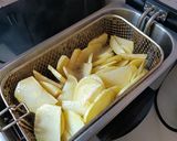 Foto del paso 3 de la receta: Bacalao al horno con mayonesa y patatas panaderas