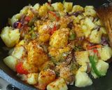 Pas rețetă Salată caldă de cartofi 1 fotografie