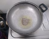 A picture of step 1 of Dhaba style moong dal tadka.