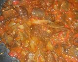 A picture of step 5 of Peppered kpomo.