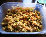 Foto del paso 1 de la receta: Pudín aromático de sobras de arroz con hortalizas