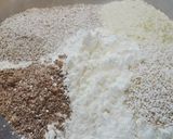 Magvas-rozsos kenyér kelesztés nélkül🍞 recept fázis 1 fotója