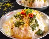 A picture of step 7 of Jeera Butter Dahi Vada.