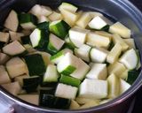 Une image de l'étape 2 de °Gratin de courgettes et chorizo°.