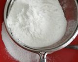 A picture of step 1 of Rice flour papri cheesey snacks.