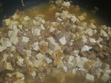 Tahu Daging Kecap / Minced Pork Tofu Soy Sauce (Bumbu Bacang)