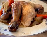 Une image de l'étape 3 de Poulet au four légumineux.