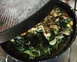 Foto del paso 5 de la receta: Tortilla de espinaca (sin aceite)