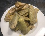 Chilis-magyaros csirkeszárnyak pirított fűszeres burgonyával recept fázis 2 fotója