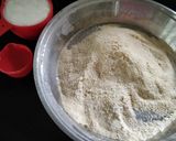 A picture of step 1 of Damini Dhokla.