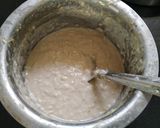 A picture of step 5 of Nutty Banana Waffle.