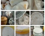 A picture of step 1 of Tender coconut milk shake.