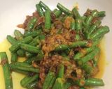 Foto langkah ke 3 dari resep Kacang Panjang Bumbu Kuning.