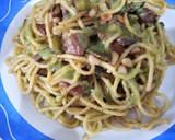 Foto del paso 8 de la receta: Spaghetti con espárragos trigueros y presa ibérica con pesto suave