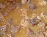 Sertés pecsenye, majoránnás csirkemájjal, savanyúkáposztával recept fázis 3 fotója