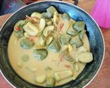 Foto langkah ke 2 dari resep Kuah lemak melon muda khas aceh.