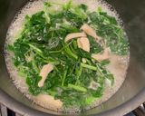 A picture of step 1 of Watercress Soup 🥗.