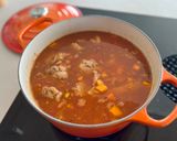 Foto del paso 5 de la receta Solomillo de cerdo en salsa de calabaza y tomate