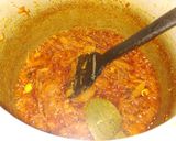 A picture of step 3 of Odia style mutton curry.