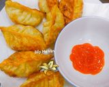 Hình bước làm 4 của món Bánh Mandu Chiên Giòn Nhân Tôm Thịt
