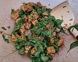 Foto langkah ke 3 dari resep 362. Oseng Tempe Kemangi Sambel Terasi.