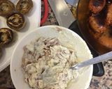 Foto del paso 3 de la receta: Champiñones rellenos de queso crema y bacon