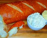 A picture of step 3 of Mike's Seafood Meat Bread & Cheese Appetizer Boards.
